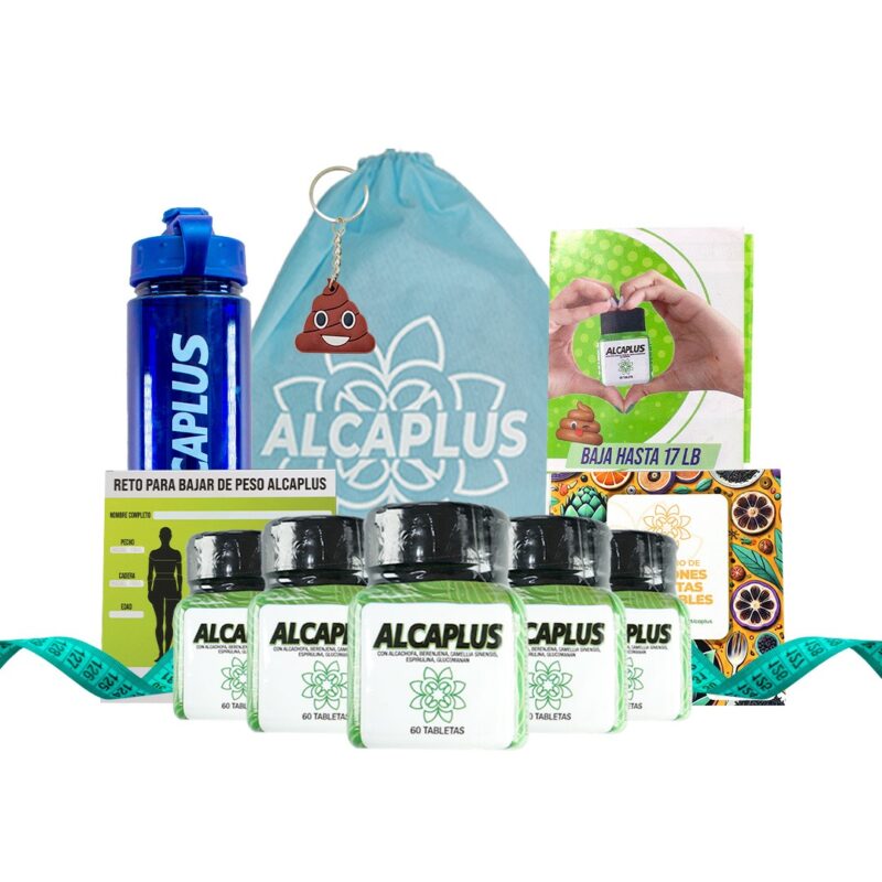 PASTILLAS ALCAPLUS – KIT X 5